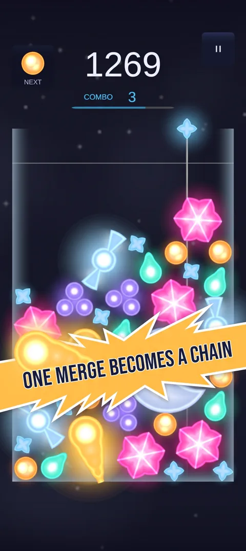 One merge becomes a chain